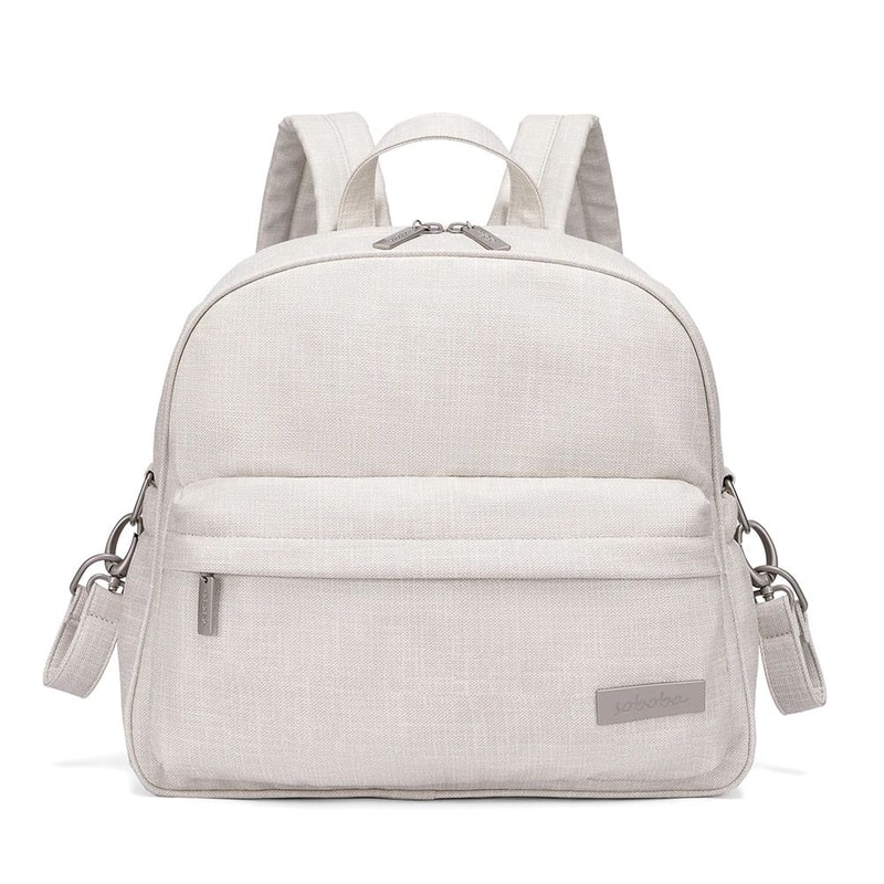 Soboba Waterproof Diaper Backpack Stylish Large Capacity Baby Bag For Modern Moms 7