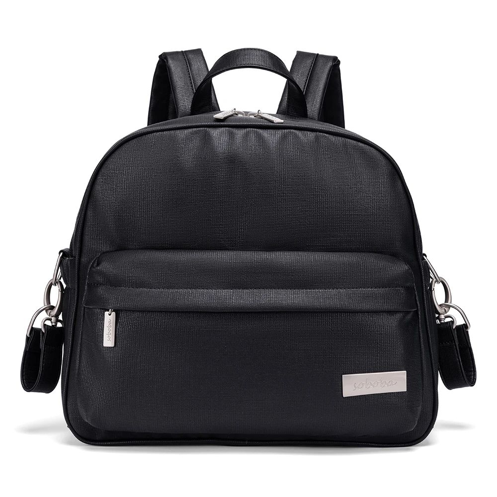 Soboba Waterproof Diaper Backpack Stylish Large Capacity Baby Bag For Modern Moms 8