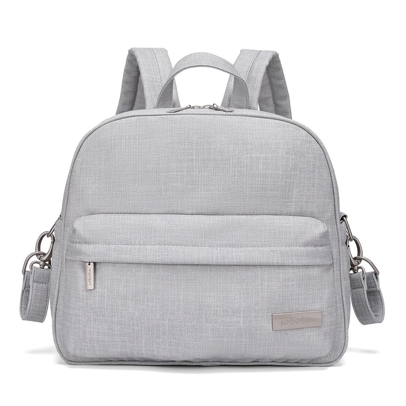 Soboba Waterproof Diaper Backpack Stylish Large Capacity Baby Bag For Modern Moms 12