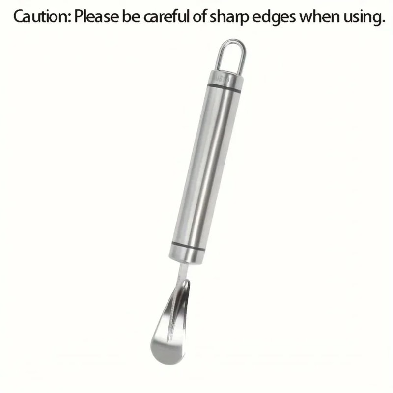 Stainless Steel Orange Peeler Tool With Ergonomic Citrus Cutter Design 4