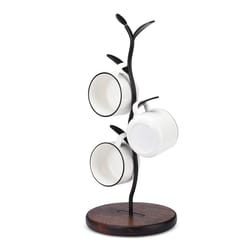 space-saving mug tree stand – countertop coffee cup holder & kitchen organizer rack