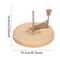 Artisan Wooden Cheese Curler And Rotary Cheese Shaver For Cheese Flowers And Chocolate Curls 5