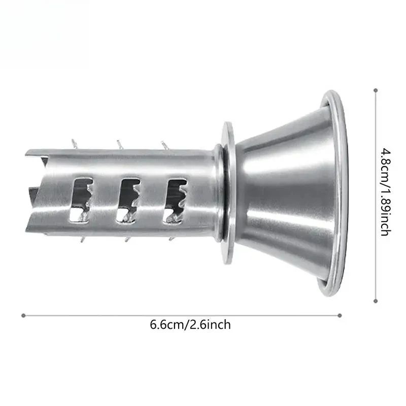 Stainless Steel Lemon Squeezer Pourer Easy Twist Citrus Juicer Tool 5