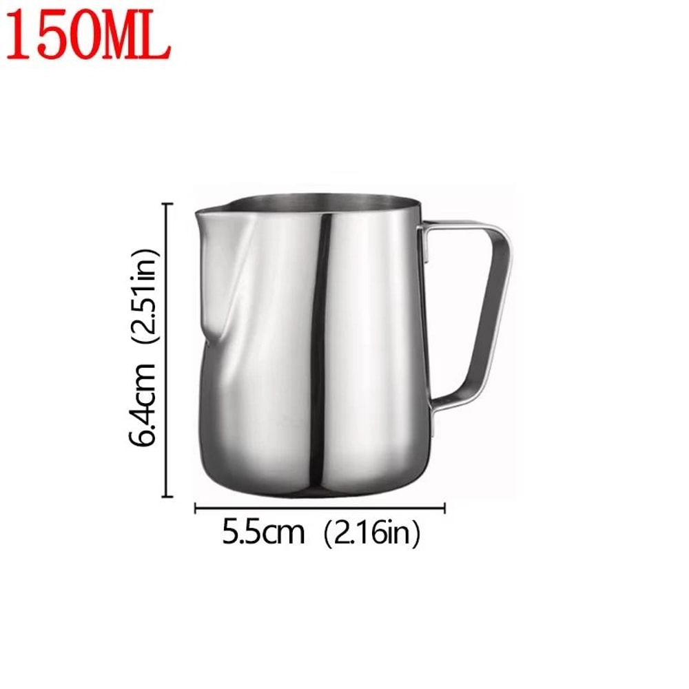 Mini Milk Frothing Pitcher Stainless Steel Latte Art Jug For Espresso And Coffee 6