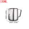 Mini Milk Frothing Pitcher Stainless Steel Latte Art Jug For Espresso And Coffee 6