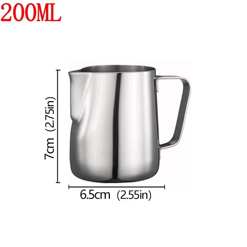 Mini Milk Frothing Pitcher Stainless Steel Latte Art Jug For Espresso And Coffee 7