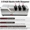 Precision Edge Diamond Knife Sharpener 3Stage Manual Kitchen Knife Sharpener With 15 20 Angles EU 1