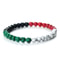 Palestine Flag Natural Stone Bead Bracelet Unisex Prayer Symbolic Jewelry 7