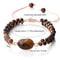 Tiger Eye Energy Bracelet Handmade 4mm Tiger Eye Bracelet For Balance Bohemian Style 5