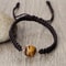 Tiger Eye Energy Bracelet Handmade 4mm Tiger Eye Bracelet For Balance Bohemian Style 9