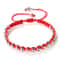 Lucky Red Bracelet Adjustable Braided String With Copper Beads For Protection Style 8