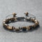 Tiger Eye Bracelet For Men And Women Natural Stone Agate Beaded Bracelet 3