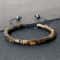 Tiger Eye Bracelet For Men And Women Natural Stone Agate Beaded Bracelet 4