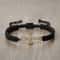 FaithGuard Crystal Cross Adjustable Braided Bracelet 0