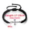 FaithGuard Crystal Cross Adjustable Braided Bracelet 5
