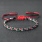 Adjustable National Flag Braided Bracelet For Men Women Woven Rope Patriotic Wristband 1