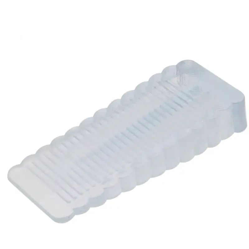 Silicone Door Stopper Wedge AntiCollision Door Safety Stopper 7
