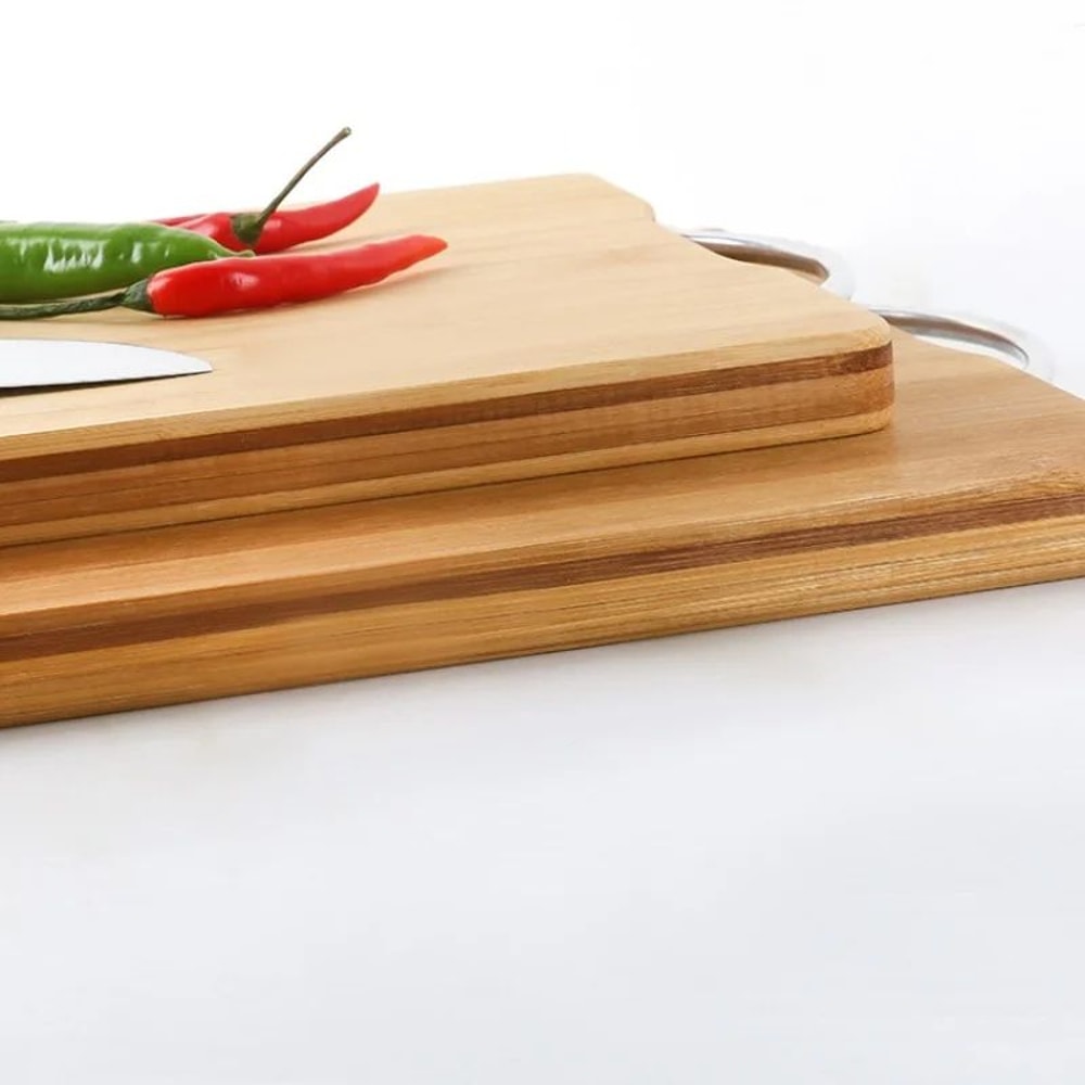 Large Bamboo Cutting Board For Kitchen DoubleSided Wood Chopping Board 3