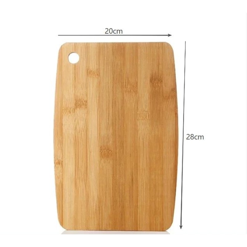 Large Bamboo Cutting Board For Kitchen DoubleSided Wood Chopping Board 6