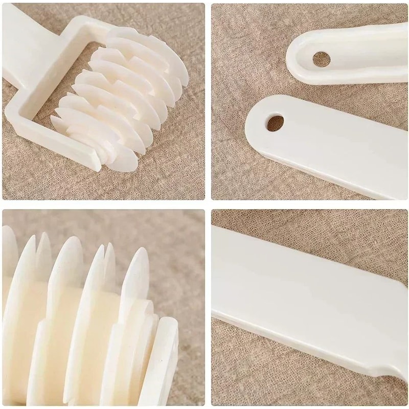 Creative Lattice Roller Cutter For Perfect Pastry Pizza Dough Designs 3