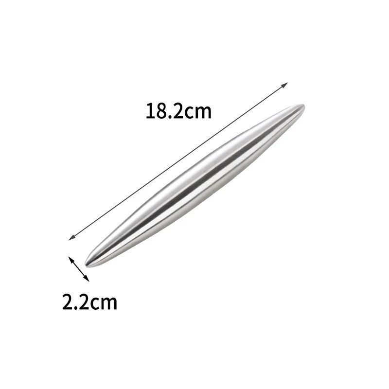 Stainless Steel Rolling Pin NonStick Dough Roller For Pastry Pizza And Dumplings 6