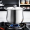 Large Capacity Stainless Steel Stock Pot For Soup Noodles Stews 0