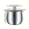 Large Capacity Stainless Steel Stock Pot For Soup Noodles Stews 4