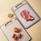 TitaniumFinish Stainless Steel Cutting Board Set Double Sided NonPorous Dishwasher Safe 3