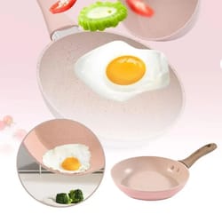 healthy stone-coated non-stick egg frying pan – 16cm small breakfast pan
