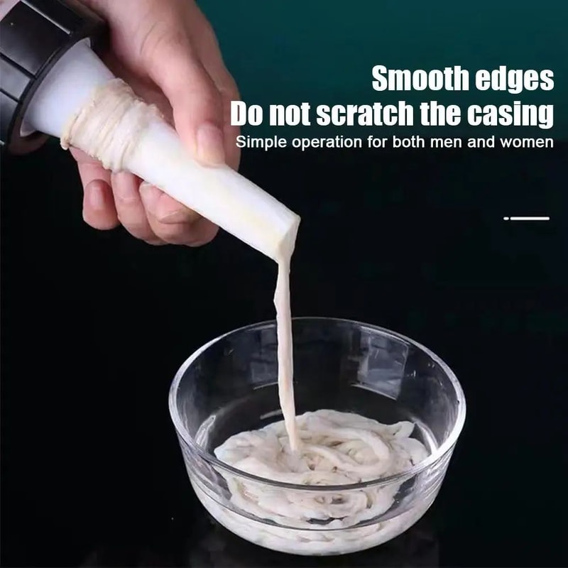 Manual Sausage Stuffer Kit For Homemade Gourmet Sausages 5