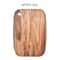 Acacia Wood Cutting Board Portable Kitchen Camping Prep Board 7