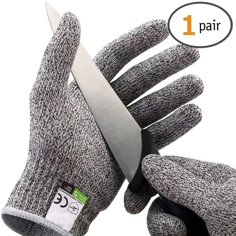 CutShield Pro Stainless Steel Cut Resistant Gloves For Kitchen Butcher Safety 2