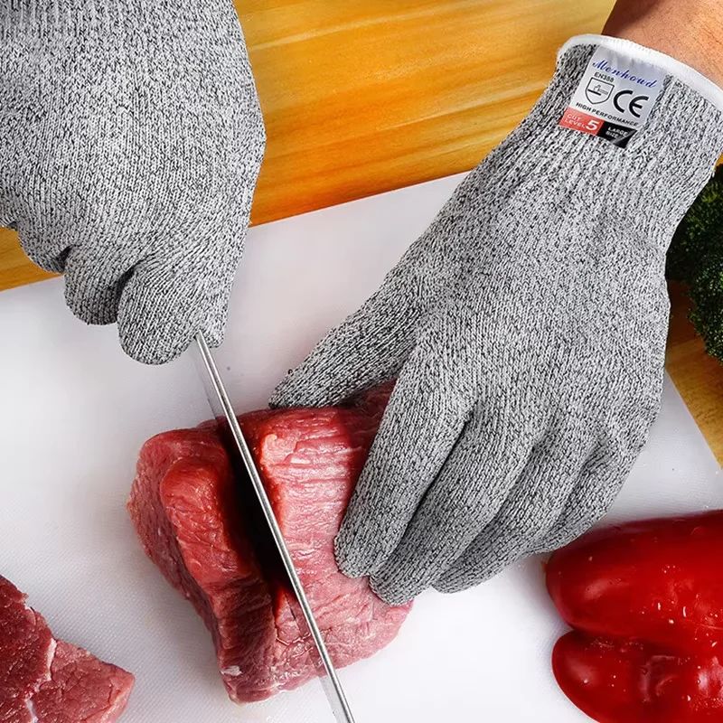CutShield Pro Stainless Steel Cut Resistant Gloves For Kitchen Butcher Safety 3