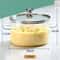 ClearView HeatResistant Glass Saucepan With Lid Dual Handles 7