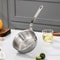 Compact Stainless Steel Mini Frying Pan Saucepan For Eggs Milk Sauces 2