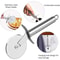 Stainless Steel Pizza Cutter Wheel HeavyDuty Dough Pastry Slicer 2