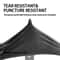 HeavyDuty Black Nitrile Gloves 8Mil Diamond Grip Disposable Work Gloves 4