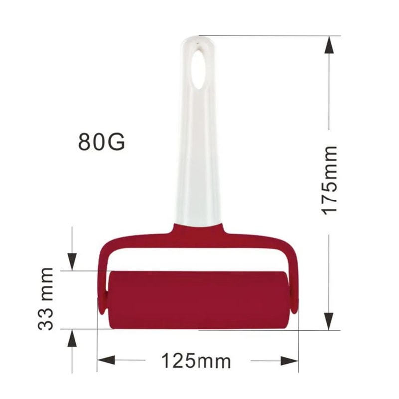 ErgoPress Dumpling Dough Roller Portable Handheld Rolling Pin For Perfect Wrappers 4