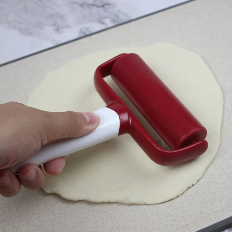 ErgoPress Dumpling Dough Roller Portable Handheld Rolling Pin For Perfect Wrappers 5