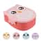 Cartoon Owl Kids Lunch Box Bento Microwave Safe Cute School Food Container 0