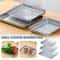 Stainless Steel Baking Pan With Rack Set For Oven Roasting And Even Baking 1