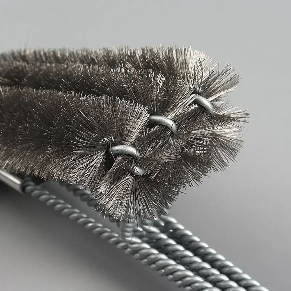 18 Inch Grill Brush And Scraper HeavyDuty Stainless Steel Grill Brush For Fast BBQ Cleaning 3