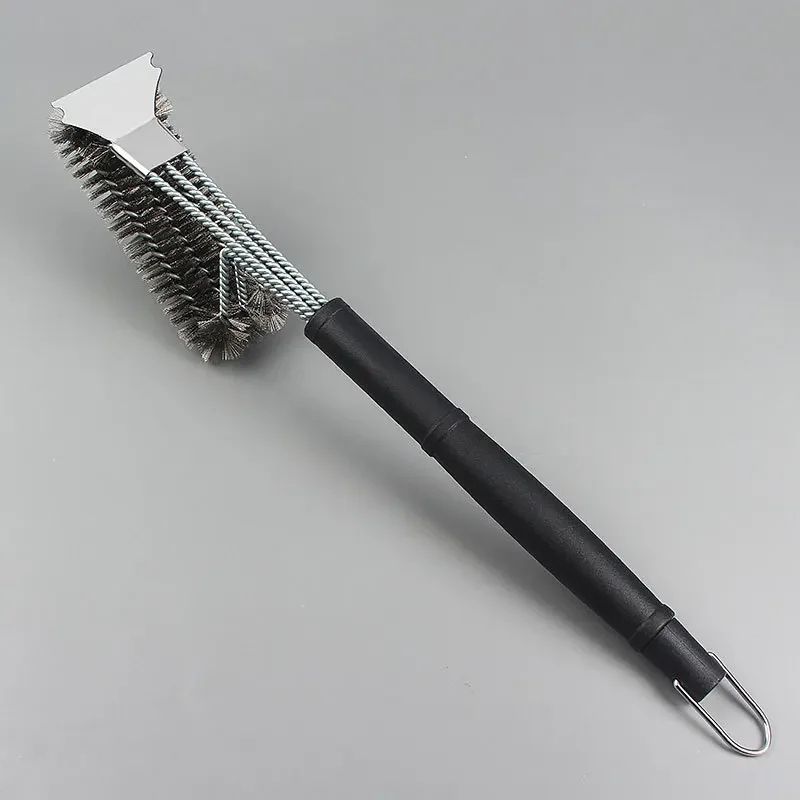 18 Inch Grill Brush And Scraper HeavyDuty Stainless Steel Grill Brush For Fast BBQ Cleaning 5