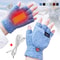 USB Heated Gloves Rechargeable Hand Warmer Mittens For Skiing Work And Cold Days 1