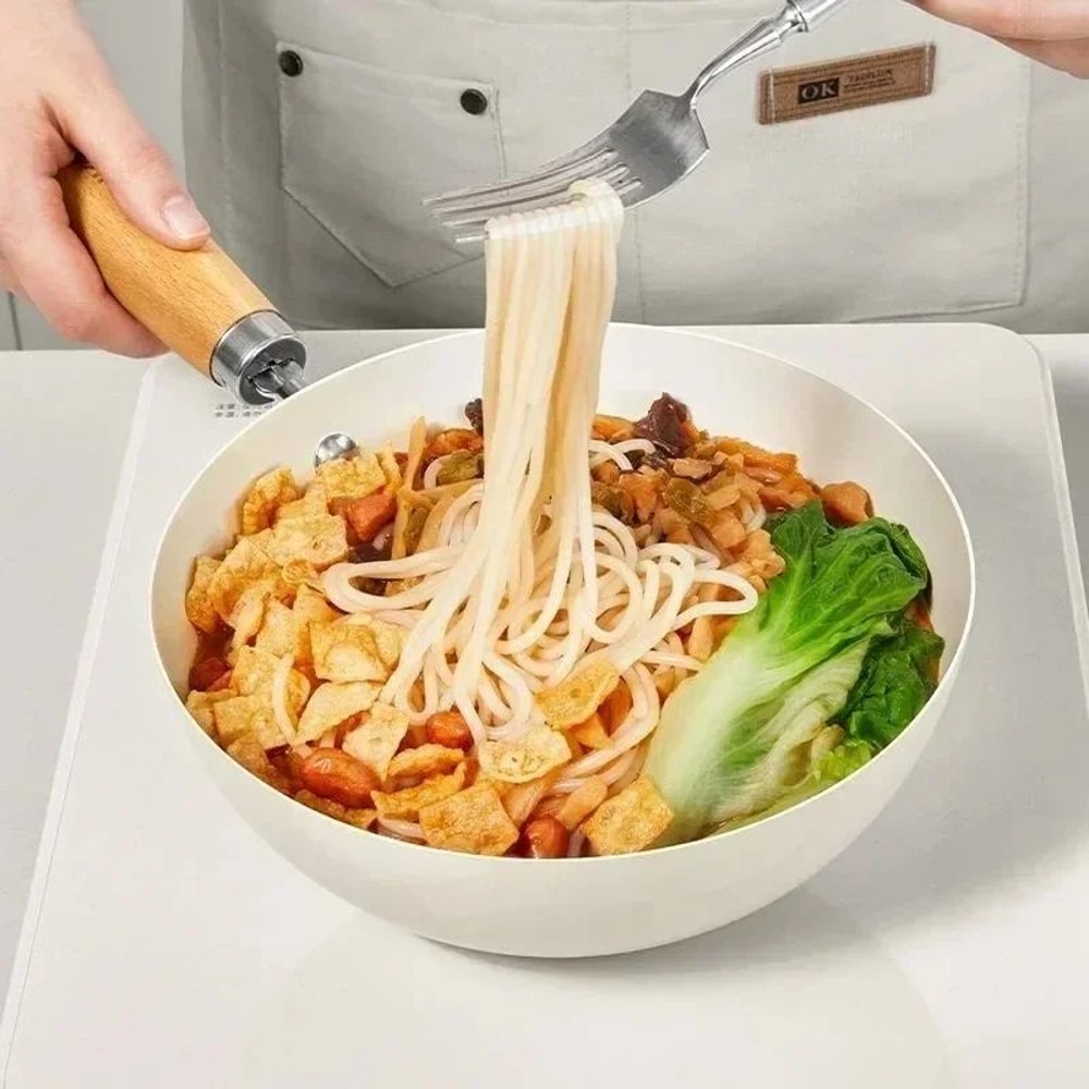 Ceramic Non Stick Pan Deep Skillet Wok For Induction And Gas Stoves 3