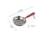 Mini Stainless Steel Frying Pan 316 Steel Small Egg Pan For Compact Cooking 6