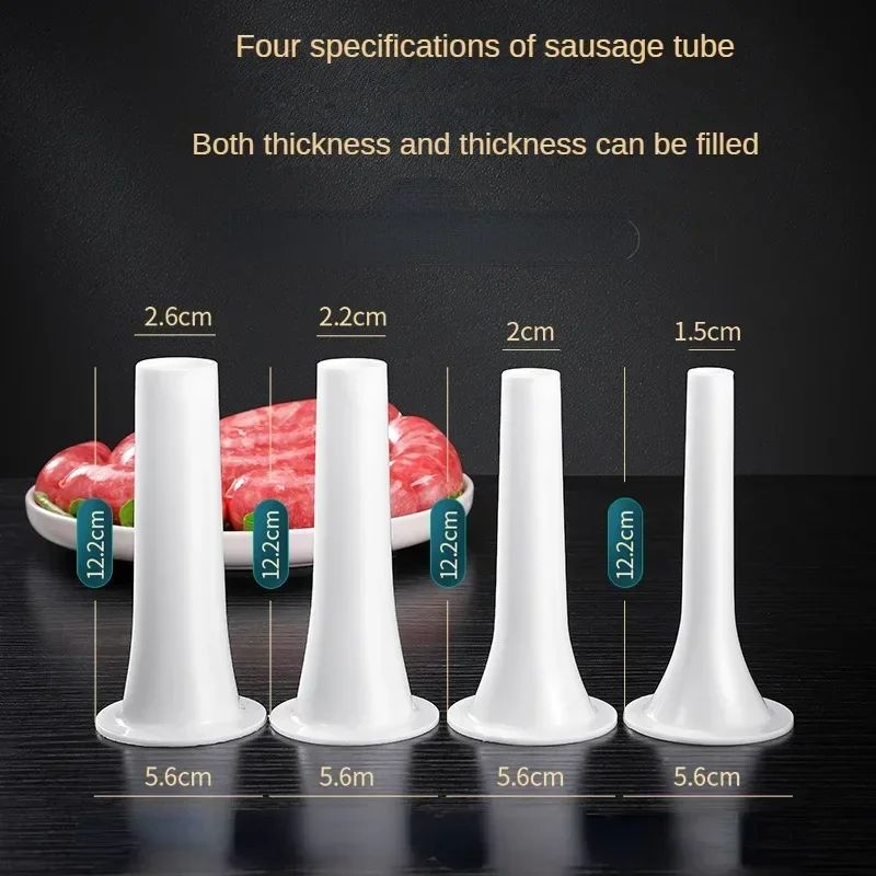 Stainless Steel Sausage Stuffer Gun Jerky Maker Kit 1