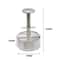 Adjustable Stainless Steel Burger Patty Maker Press For Perfect Homemade Patties 6