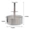 Adjustable Stainless Steel Burger Patty Maker Press For Perfect Homemade Patties 9