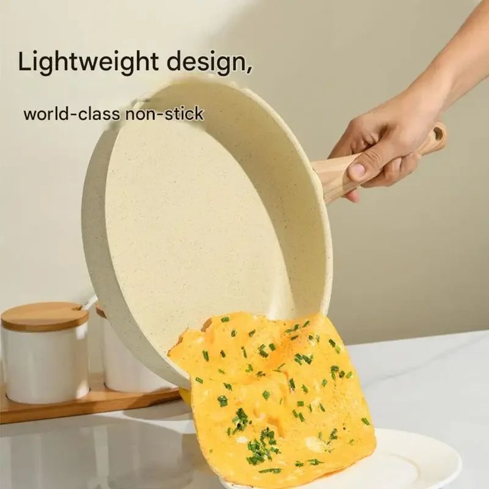 Premium Maifan Stone Nonstick Frying Pan Induction Wok Pan 0